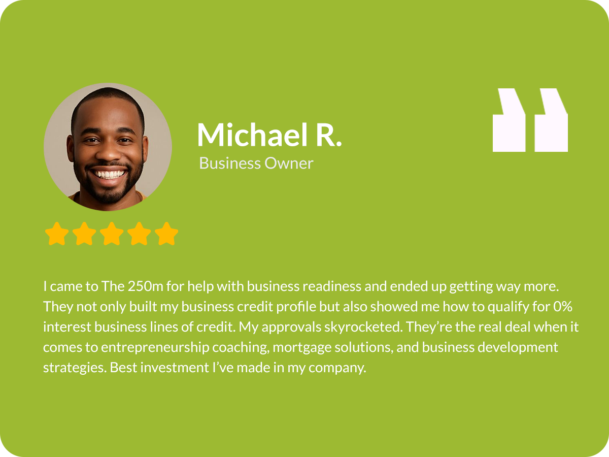 Michael R Testimonial